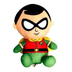 Justice League Robin Plush Toy 7" Toy Factory Soft Colorful Super Hero Collect